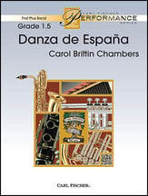 Danza de Espana Concert Band sheet music cover